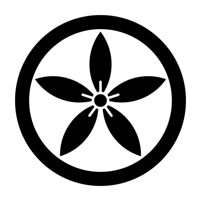 丸に細桔梗紋