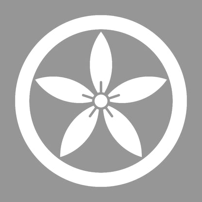 丸に細桔梗紋 7