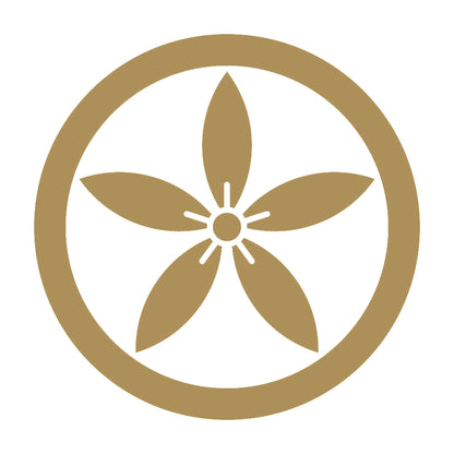 丸に細桔梗紋 9
