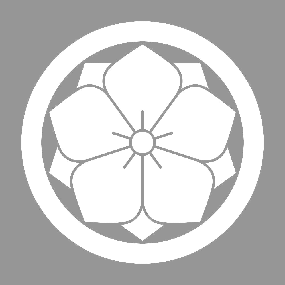 丸に八重桔梗紋 7
