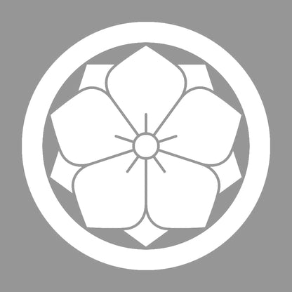 丸に八重桔梗紋 7