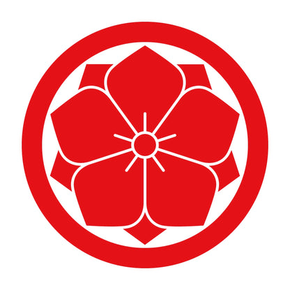 丸に八重桔梗紋 8
