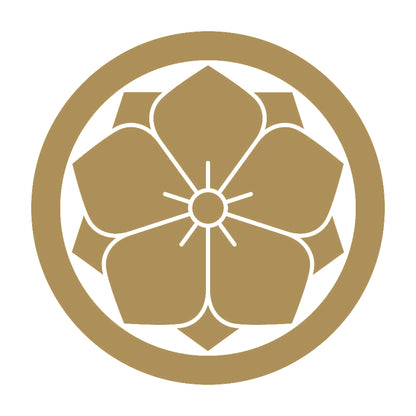 丸に八重桔梗紋 9