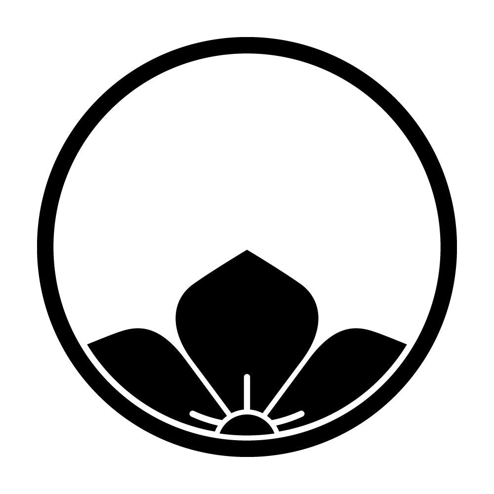糸輪に覗き桔梗紋