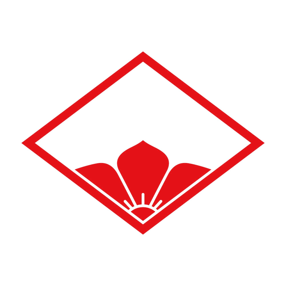 細菱に覗き桔梗紋 8