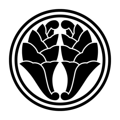 二重輪に抱き杏葉紋