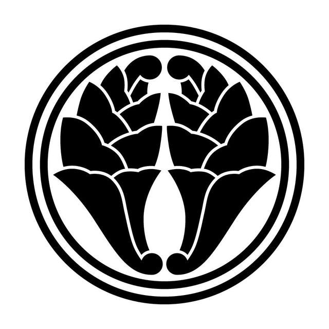 二重輪に抱き杏葉紋