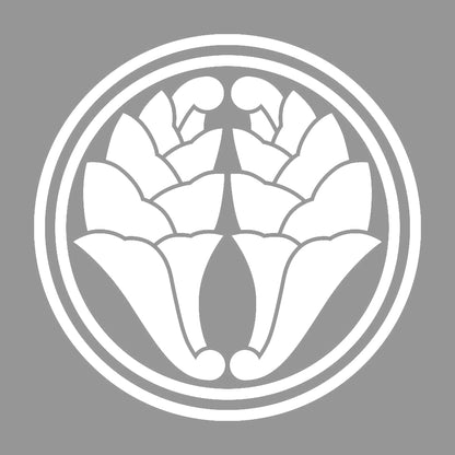 二重輪に抱き杏葉紋 7