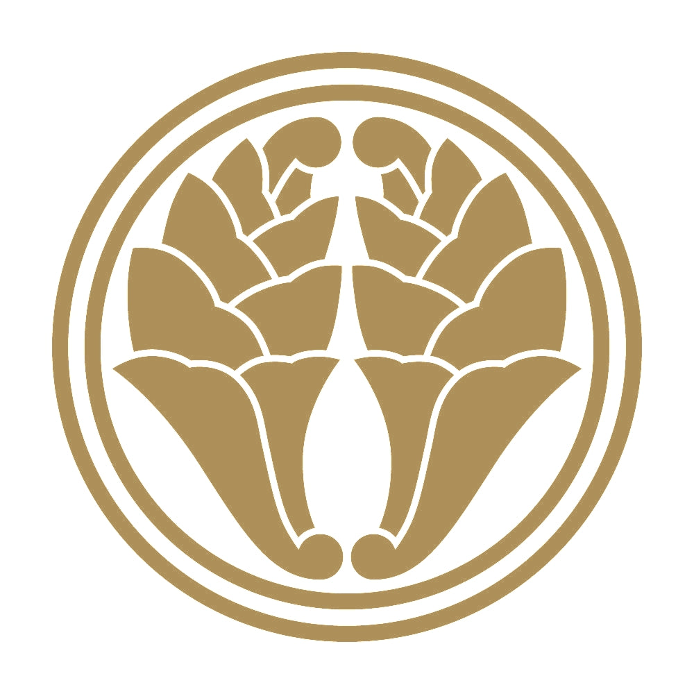 二重輪に抱き杏葉紋 9