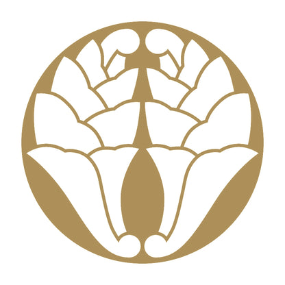 石持ち地抜き抱き杏葉紋 9