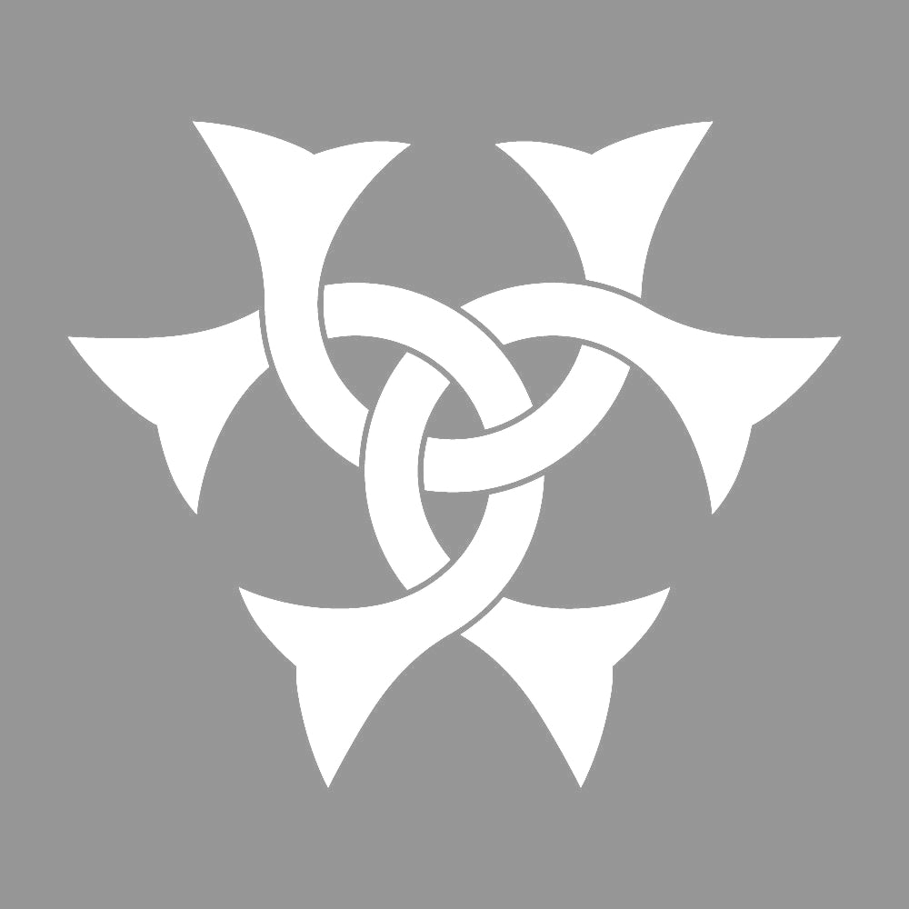 三つ組み鍬形紋 7