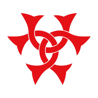 三つ組み鍬形紋 8