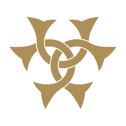 三つ組み鍬形紋 9