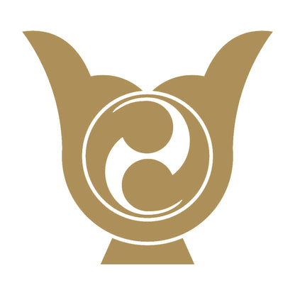 変わり鍬形に二つ巴紋 9