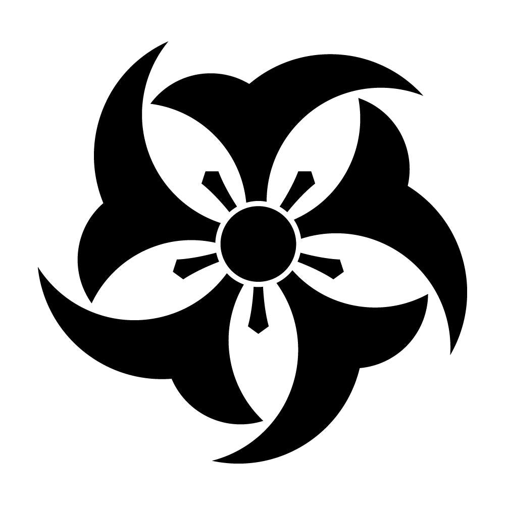 五つ鍬形崩し紋