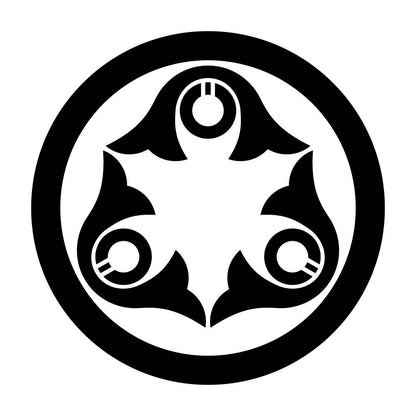 丸に星付き鍬形紋