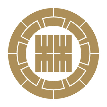 源氏車に林の角字紋 9