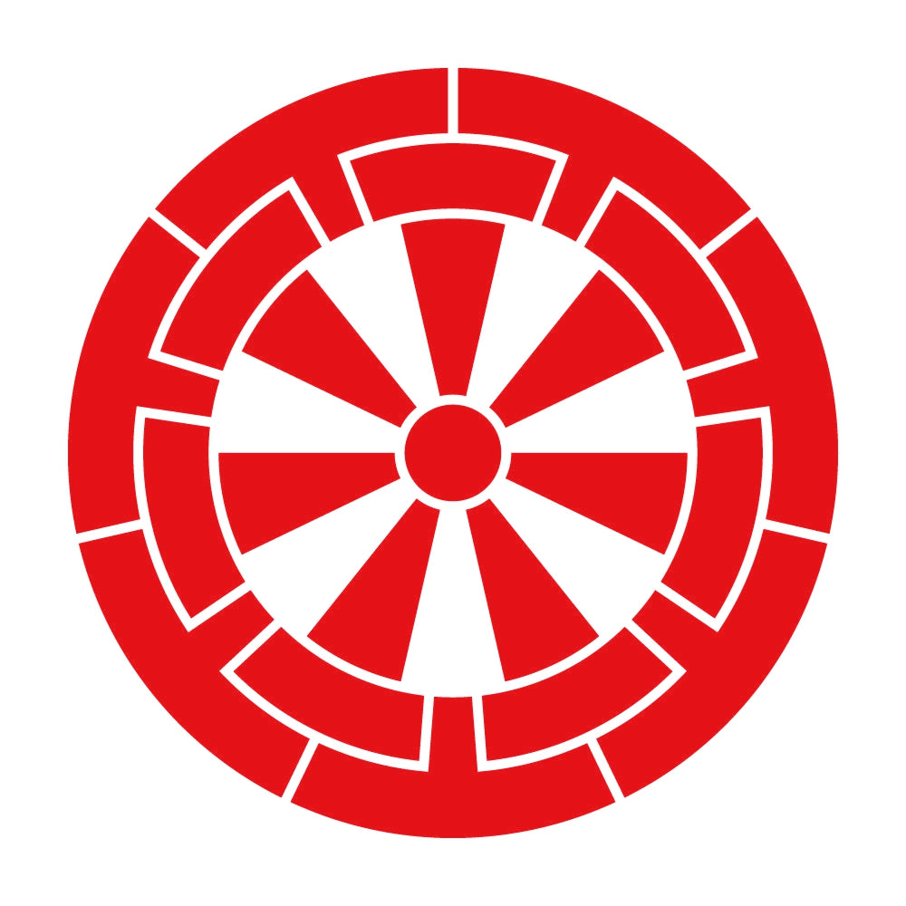 七本源氏車紋 8