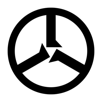 真向かい五徳紋