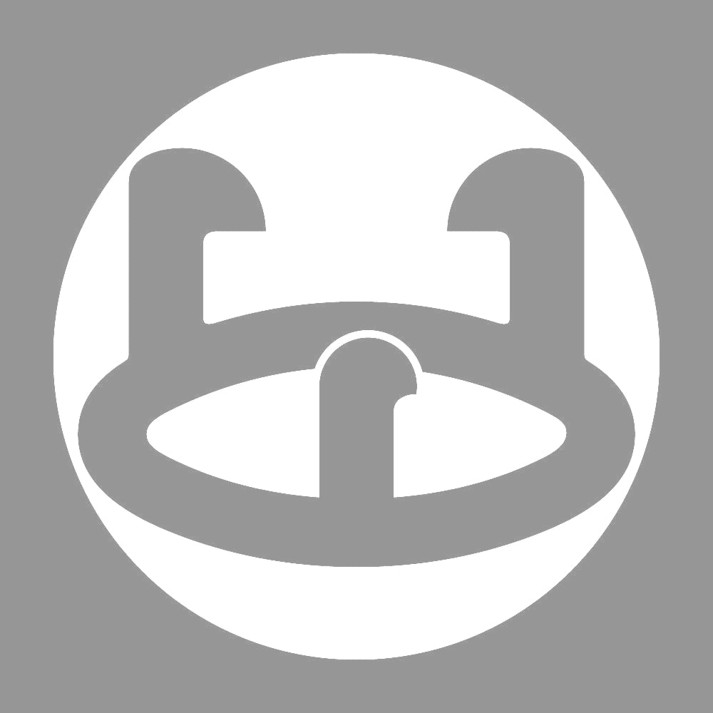 石持ち地抜き五徳紋 7