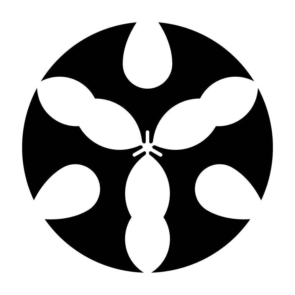 三つ琴柱の丸紋