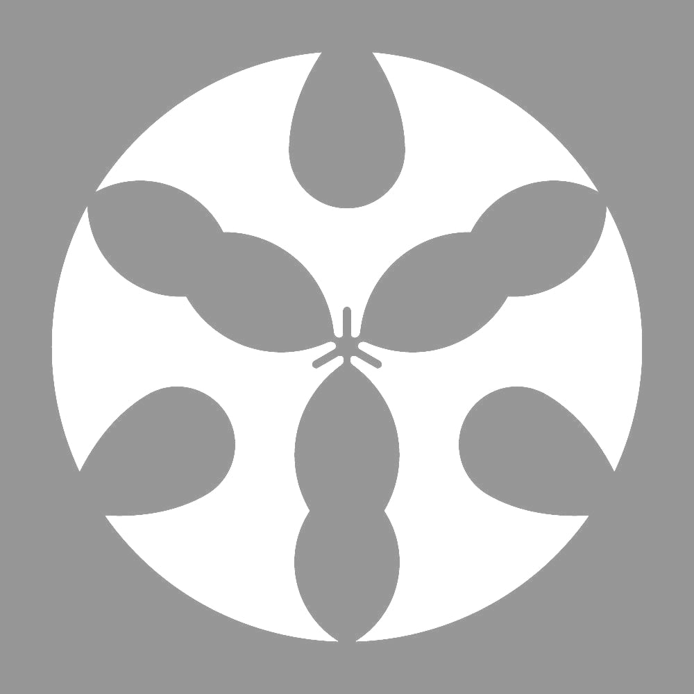 三つ琴柱の丸紋 7