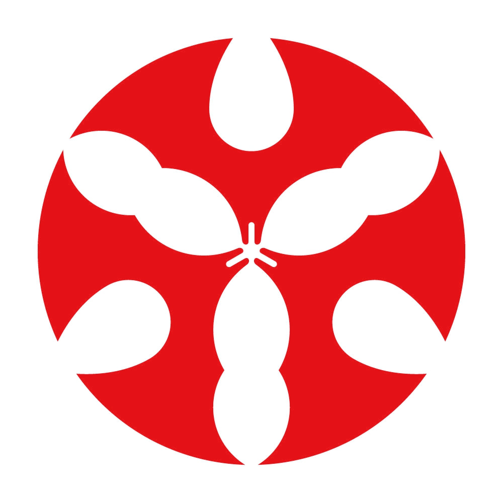 三つ琴柱の丸紋 8