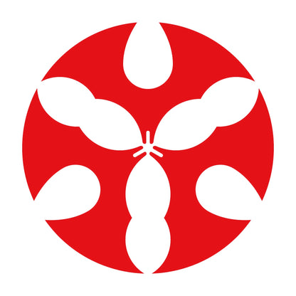 三つ琴柱の丸紋 8