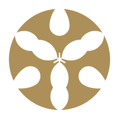 三つ琴柱の丸紋 9