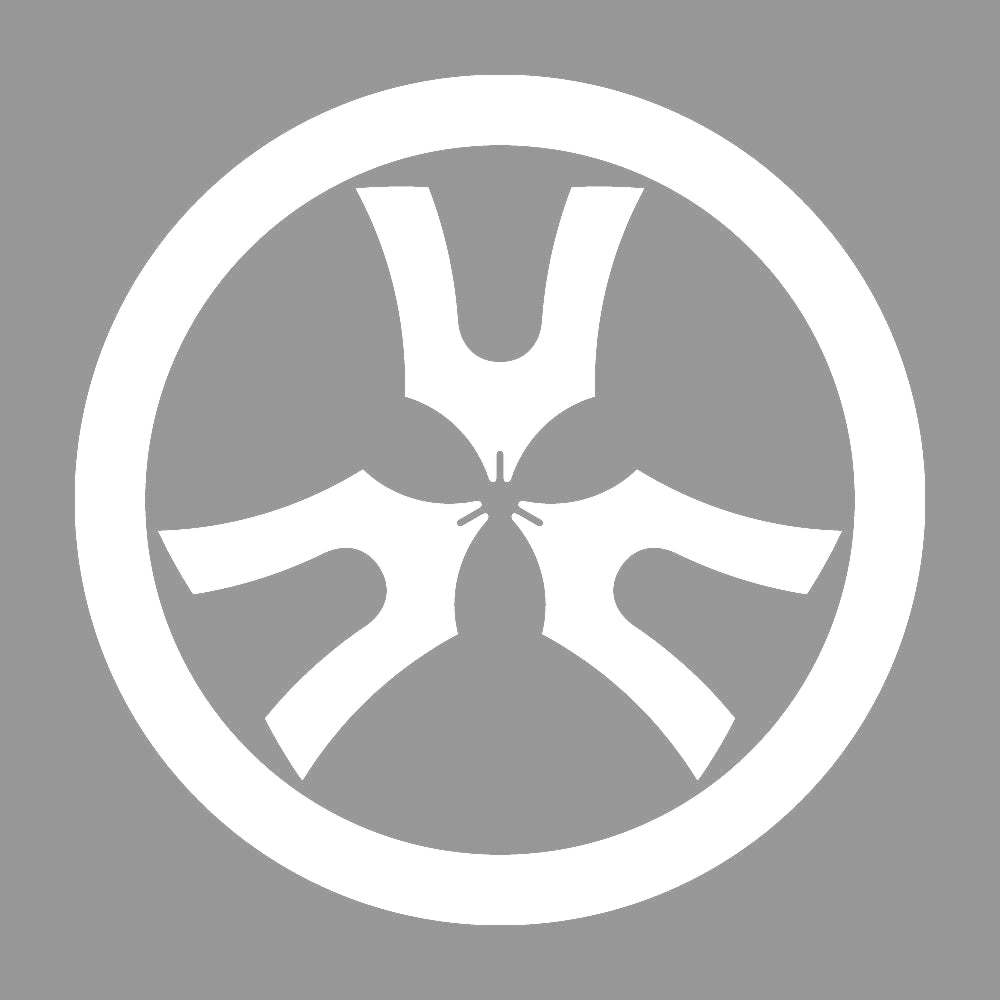丸に三つ琴柱紋 7