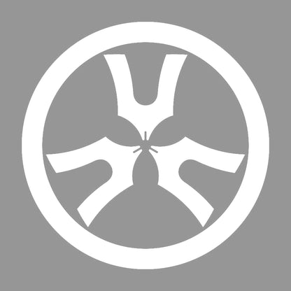 丸に三つ琴柱紋 7