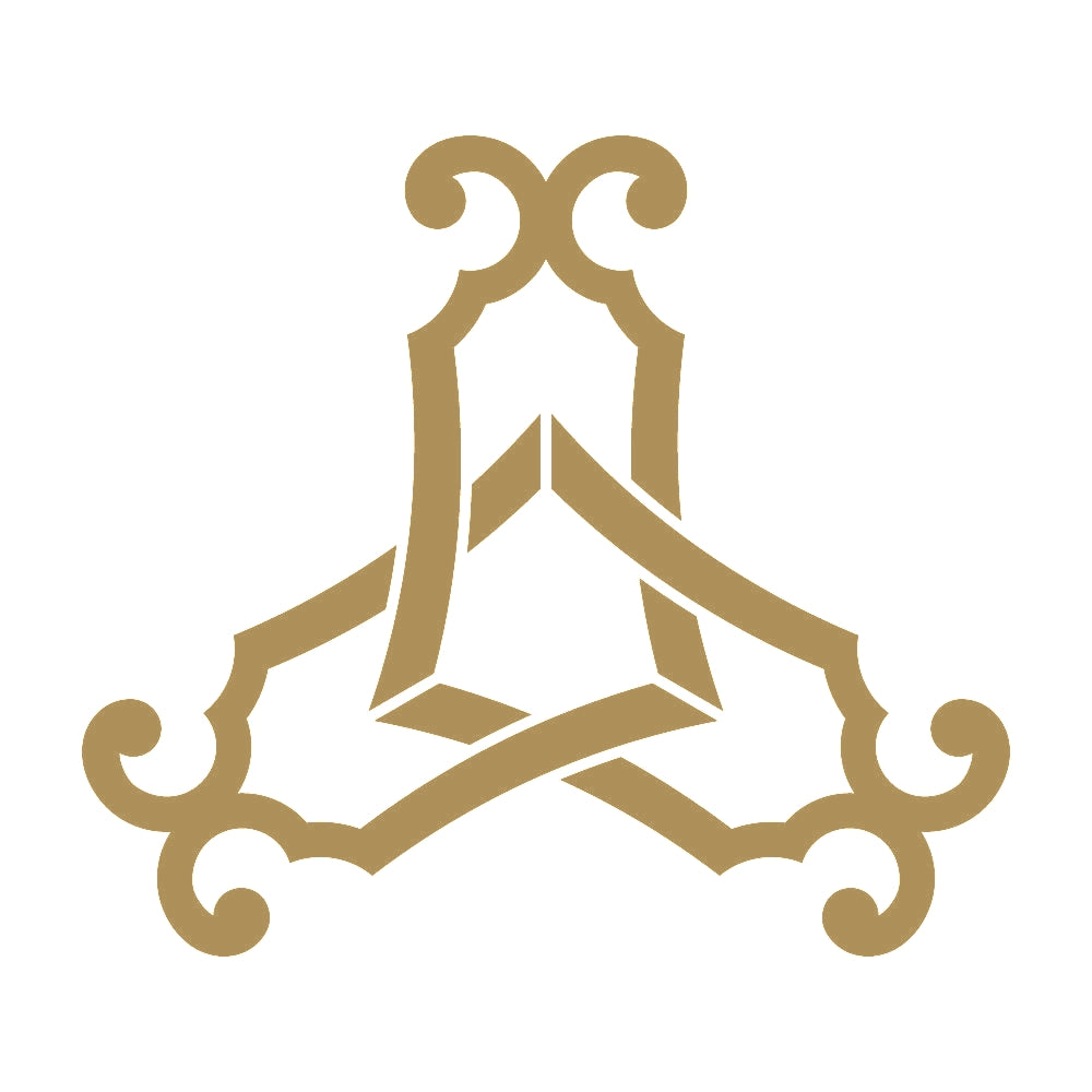 三つ組み琴柱紋 9