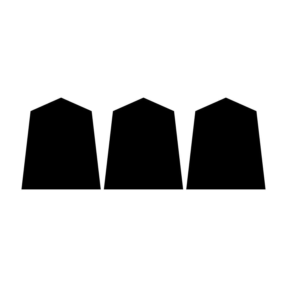 三つ将棋駒紋