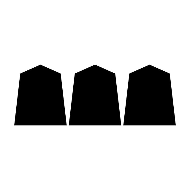 三つ将棋駒紋