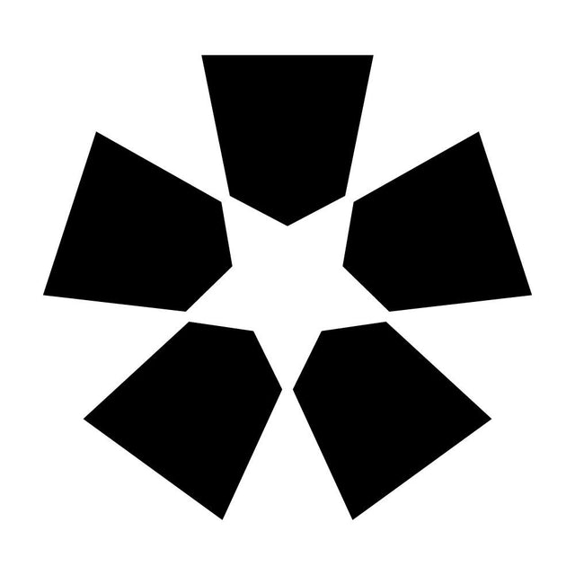五つ将棋駒紋