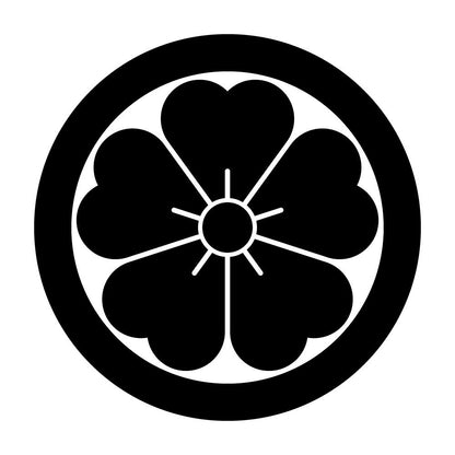 丸に桜紋