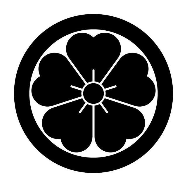 丸に桜紋