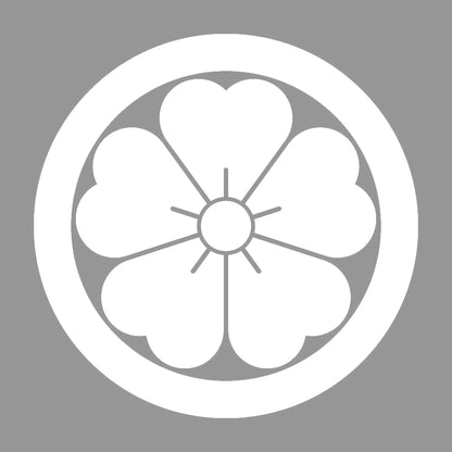 丸に桜紋 7