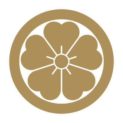 丸に桜紋 9