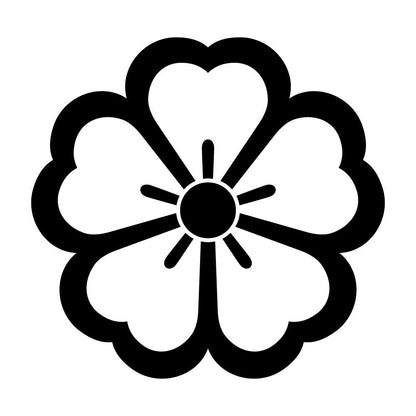 中陰桜紋