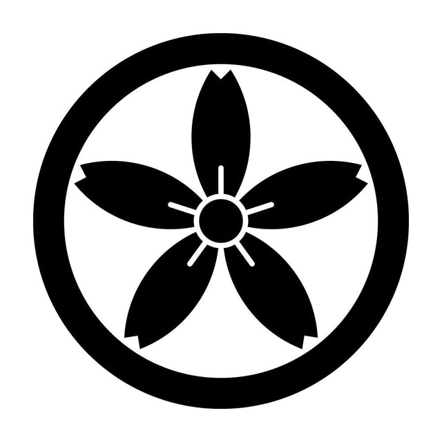 丸に細桜紋