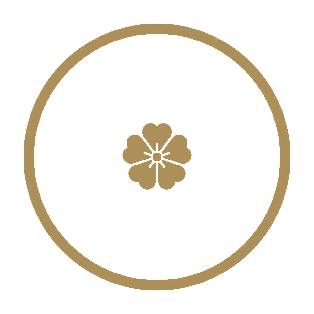 糸輪に離れ桜紋 9