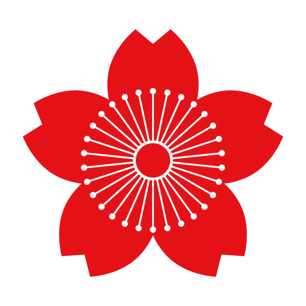 向こう山桜紋 8