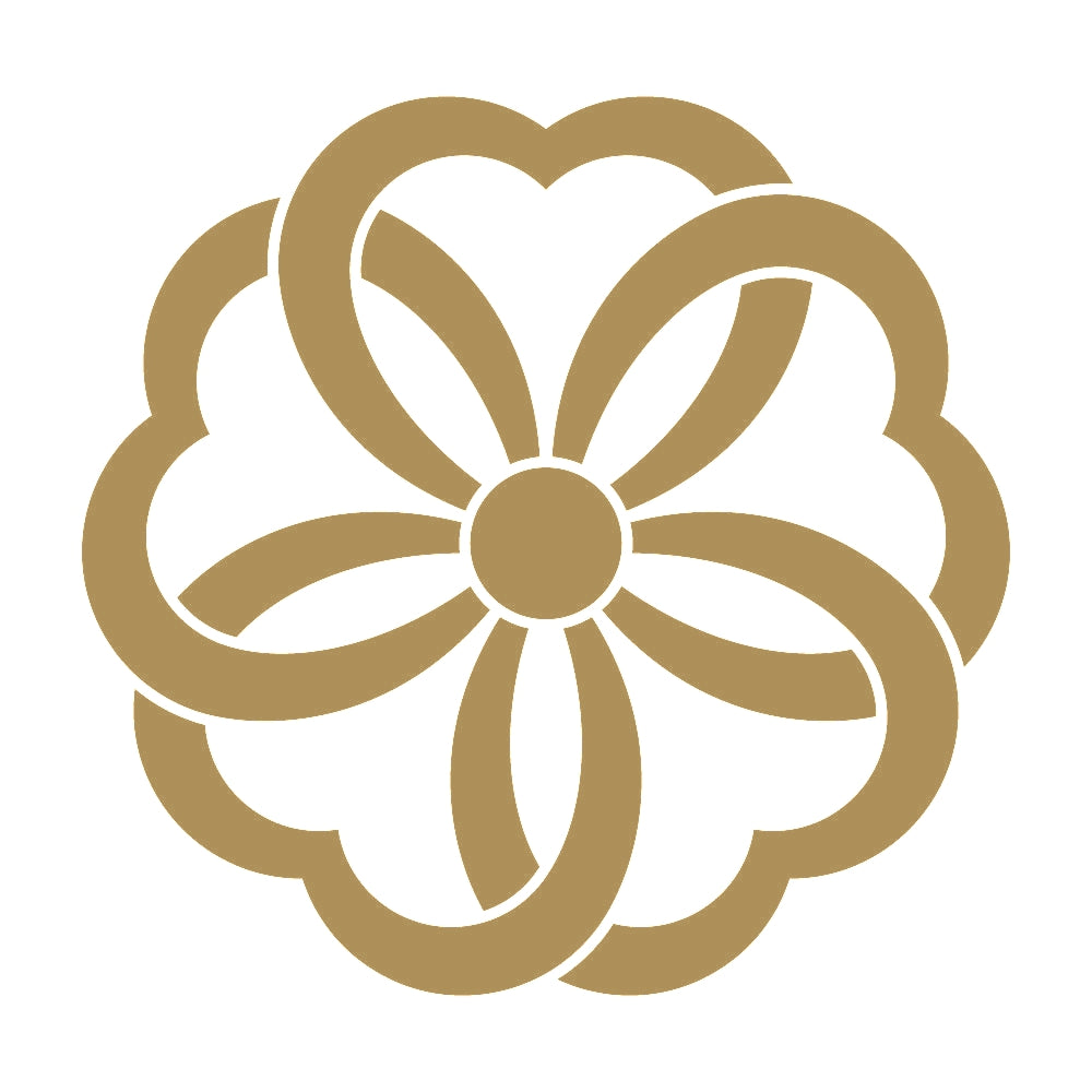 結び桜紋 9