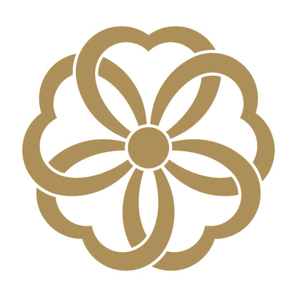 結び桜紋 9