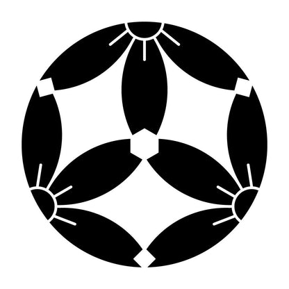 三つ割り細山桜紋