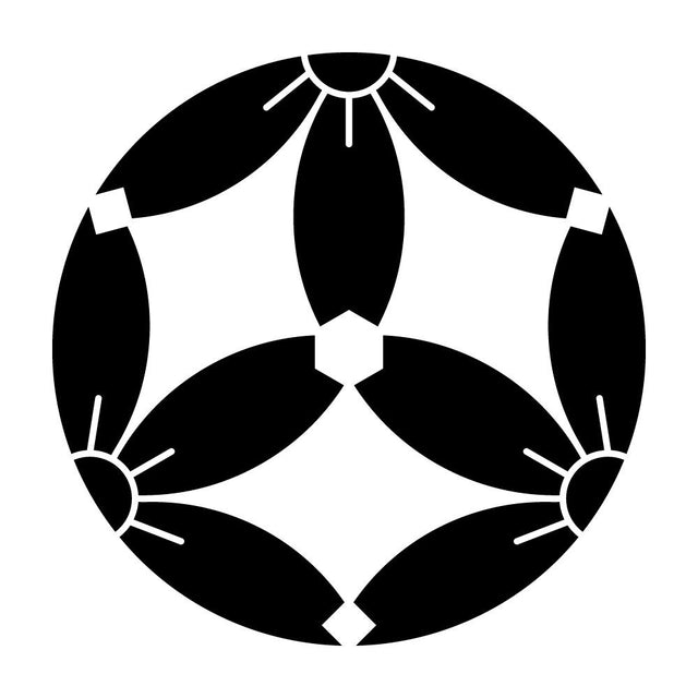 三つ割り細山桜紋