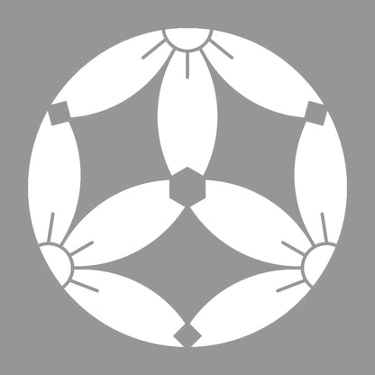 三つ割り細山桜紋 7