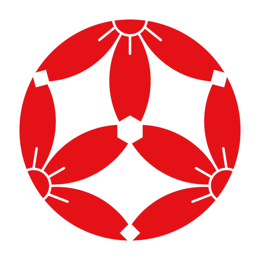 三つ割り細山桜紋 8