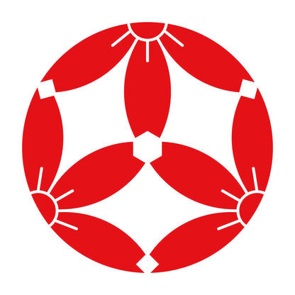 三つ割り細山桜紋 8